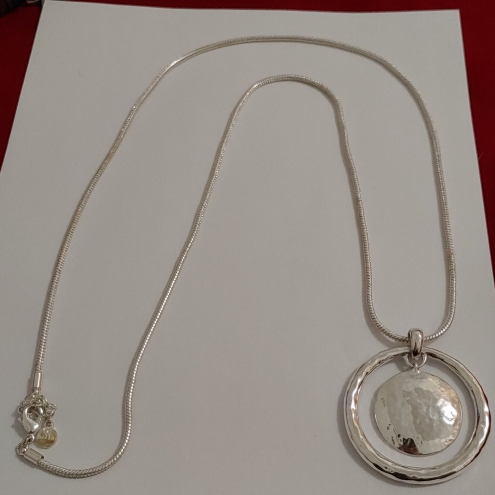 Silver necklace